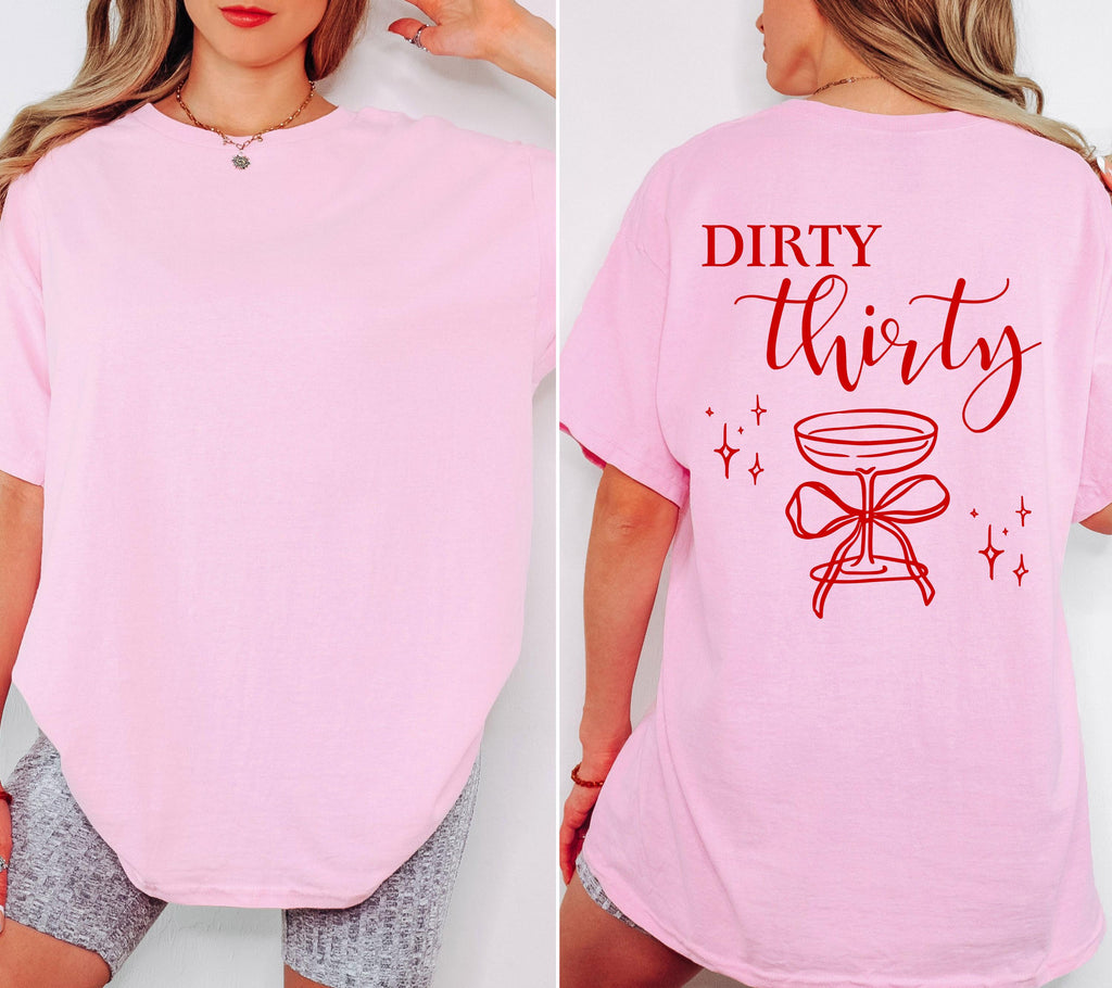 Dirty Thirty Shirt, Geburtstags Shirt, 1996, personalisiertes 30. Geburtstag Shirt, Geschenkidee dreißig, 30 Jahre, Geburtstagsshirt, Party