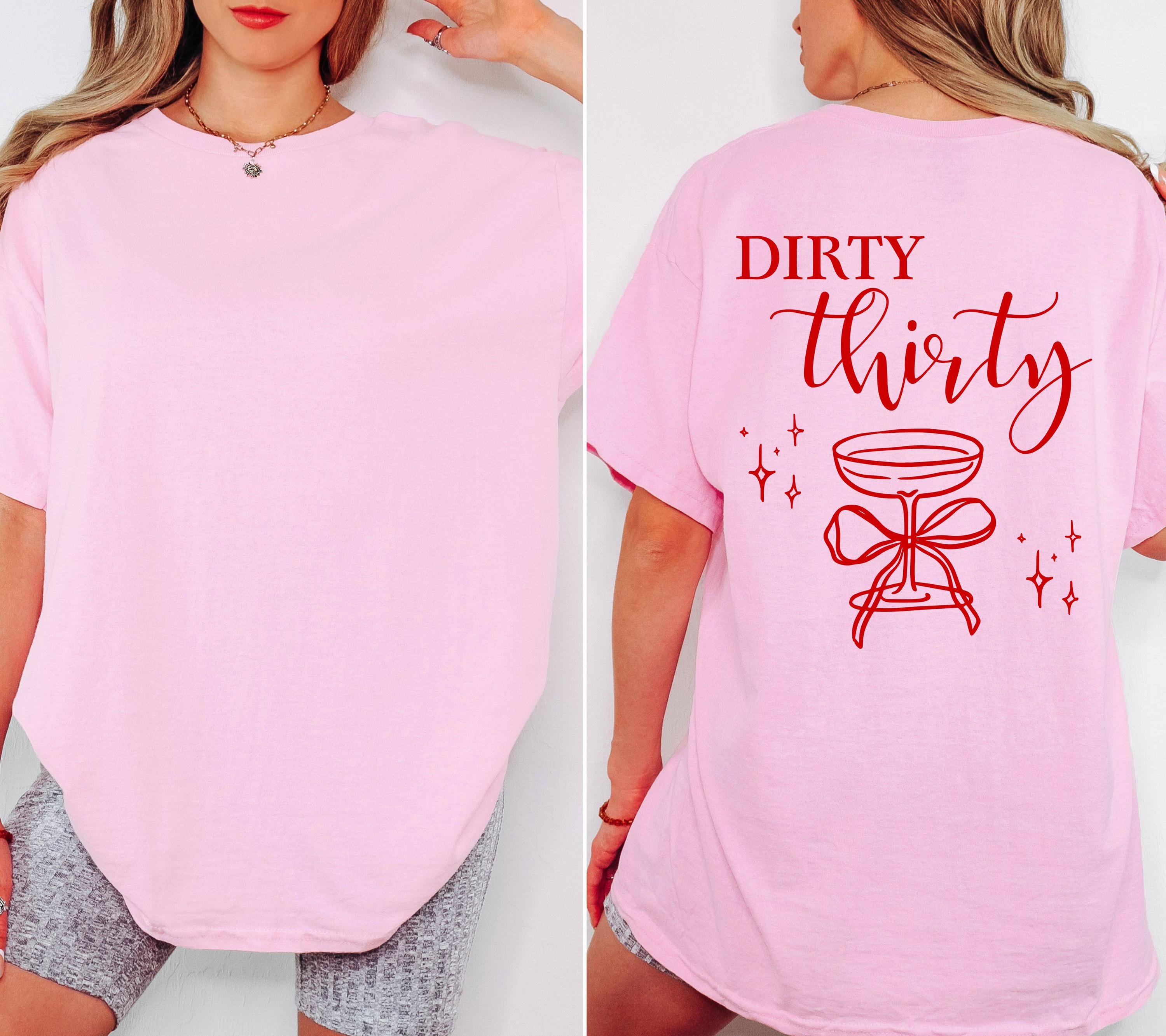 Dirty Thirty Shirt, Geburtstags Shirt, 1996, personalisiertes 30. Geburtstag Shirt, Geschenkidee dreißig, 30 Jahre, Geburtstagsshirt, Party