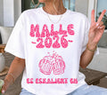 Malle Shirt mit Spruch, es eskaliert eh, Backprint, Malle 2026, Malle T Shirt pink, Mallorca Shirts, Bier Shirt, Gruppenshirt, Leo Muster