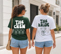 JGA Shirt Backprint, Junggesellinnenabschied Shirts, JGA Shirts grün, Bride, Team, Braut T-Shirt, JGA Frauen, Gruppenshirt, Hochzeit Shirt