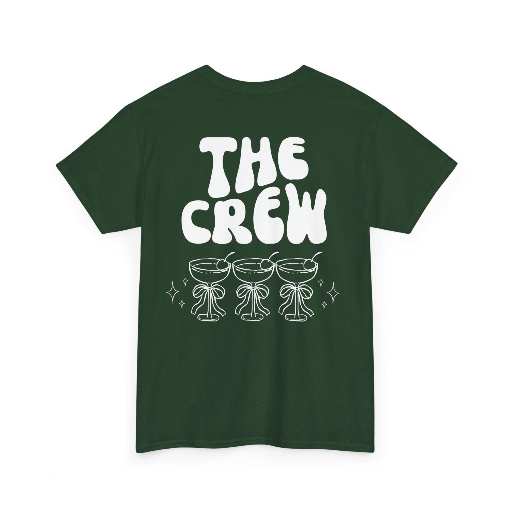 JGA Shirt Backprint, Junggesellinnenabschied Shirts, JGA Shirts grün, Bride, Team, Braut T-Shirt, JGA Frauen, Gruppenshirt, Hochzeit Shirt