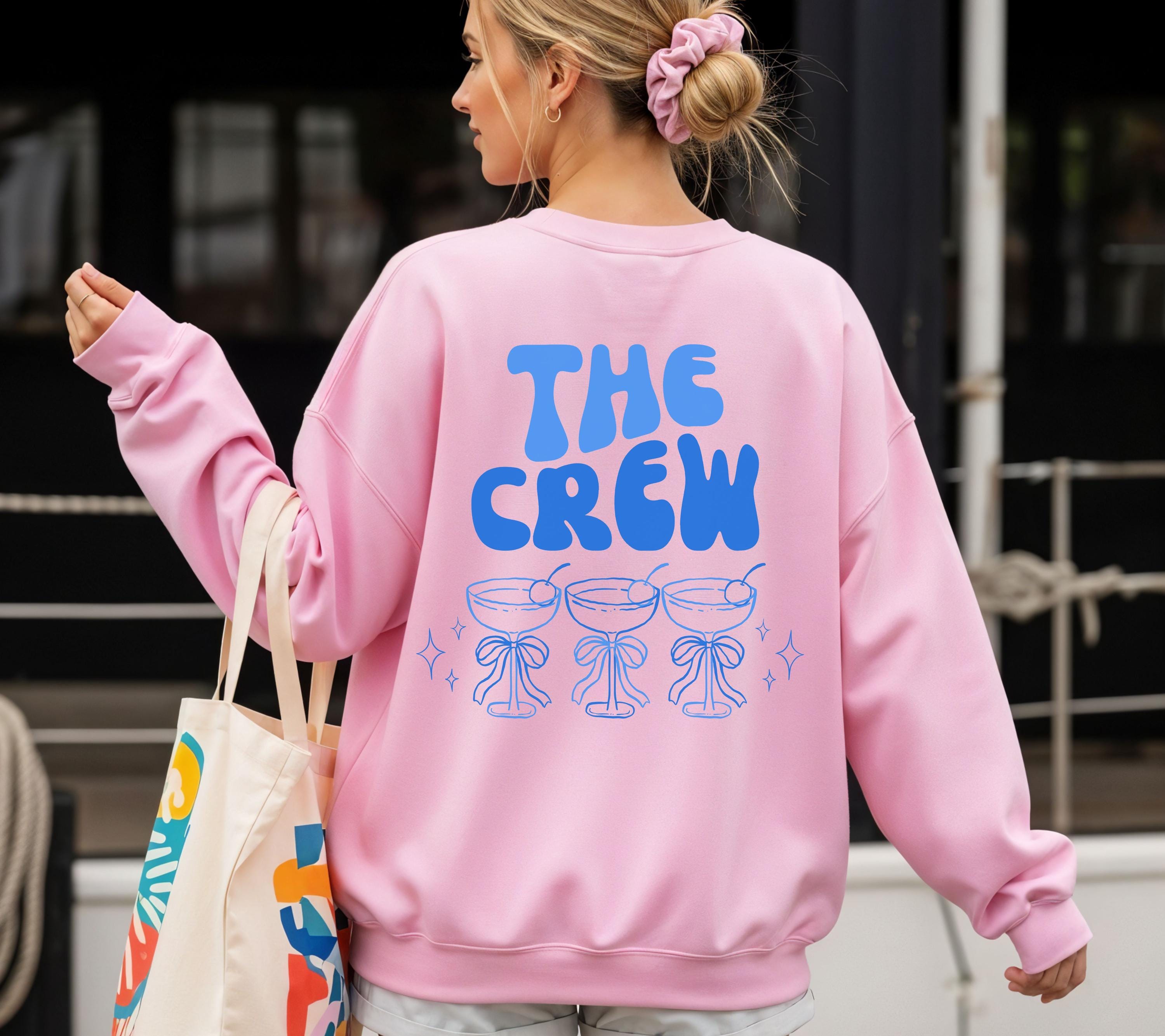 Braut Pullover, Bride Sweater, Team JGA Pulli, Crew, Junggesellenabschied, Hochzeit, Geschenk, Brautjungfer, JGA Frauen, Gruppe, Hoodie blau