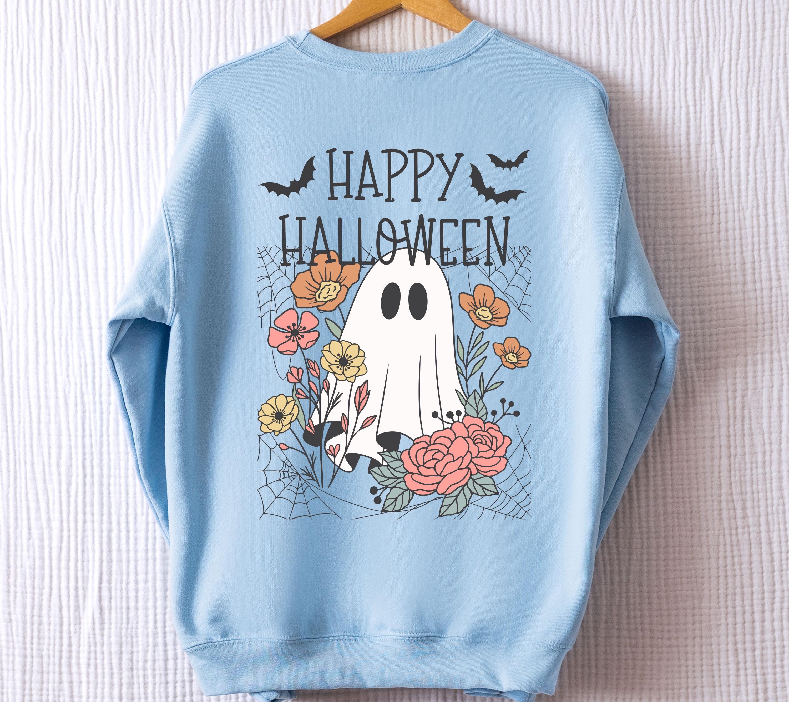 Herbst Pullover, Halloween, Damen Mode Herbst, Gemütlicher Pulli Autumn, braun, Sweatshirt herbstlich, Oversize, Geschenkidee, Gruselig