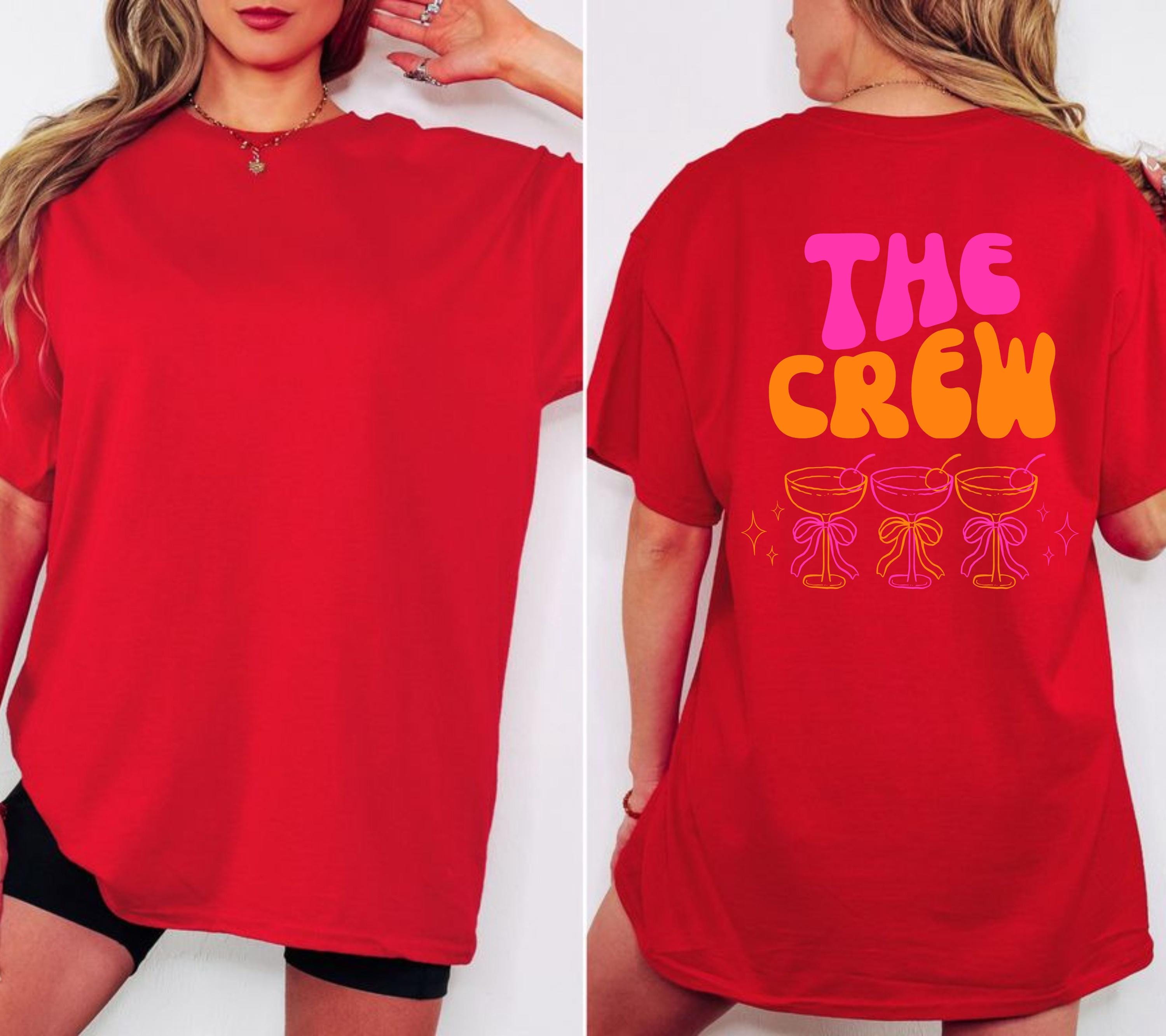 Tee Shirt EVJF | Team Bride rose orange | T-shirt enterrement de vie de jeune fille | Tenue EVJF femme | Bridal Squad | Cadeau future mariée