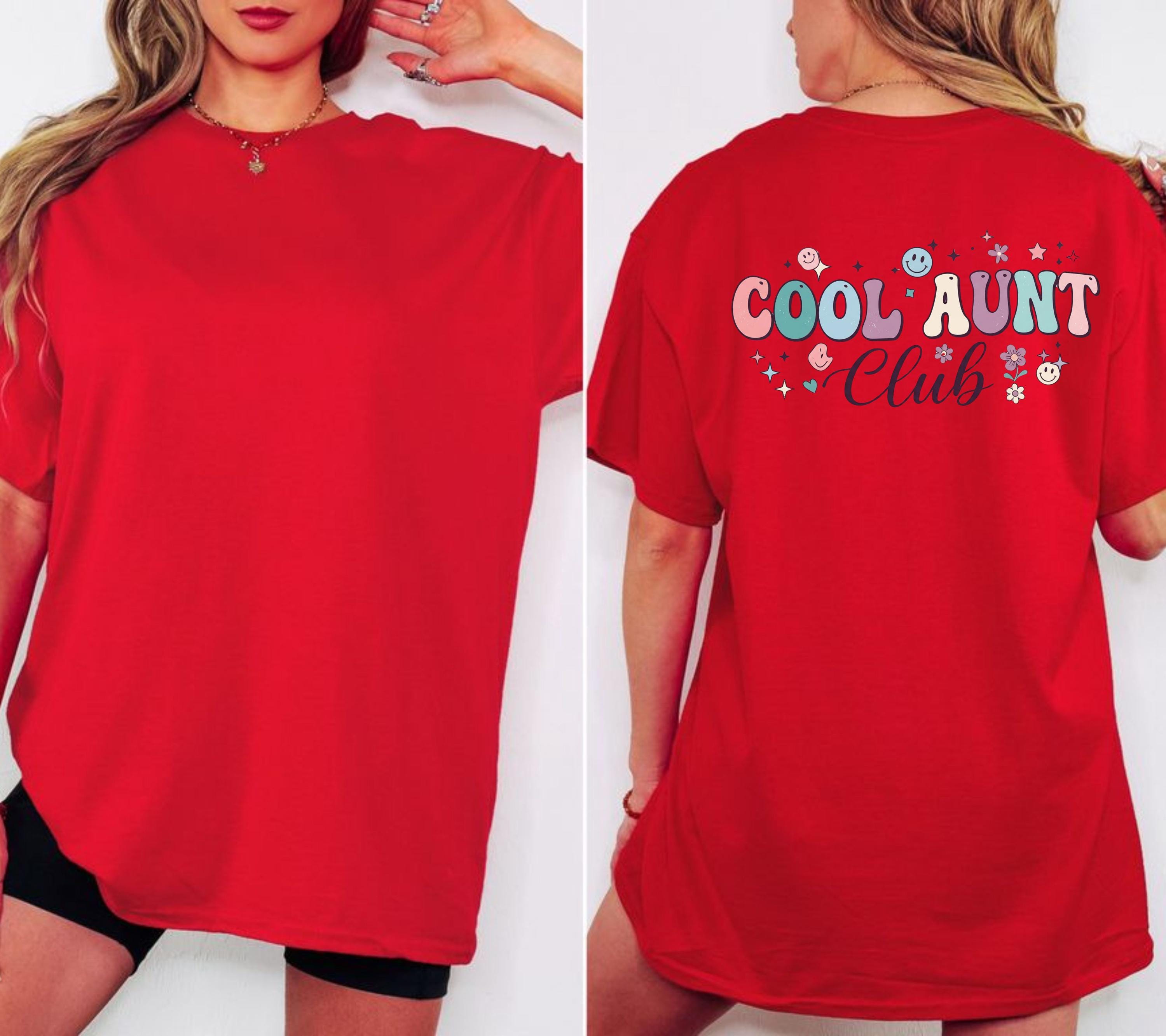 Cool Aunt Club Shirt, Geschenk für Tante, Tante Tshirt, Du wirst Tante, Schwangerschaft verkünden, Geschenk Schwester, Auntie Shirt, Patin