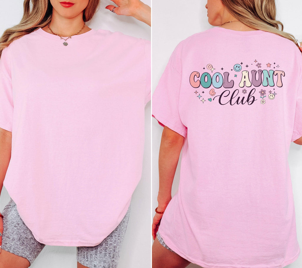Cool Aunt Club Shirt, Geschenk für Tante, Tante Tshirt, Du wirst Tante, Schwangerschaft verkünden, Geschenk Schwester, Auntie Shirt, Patin