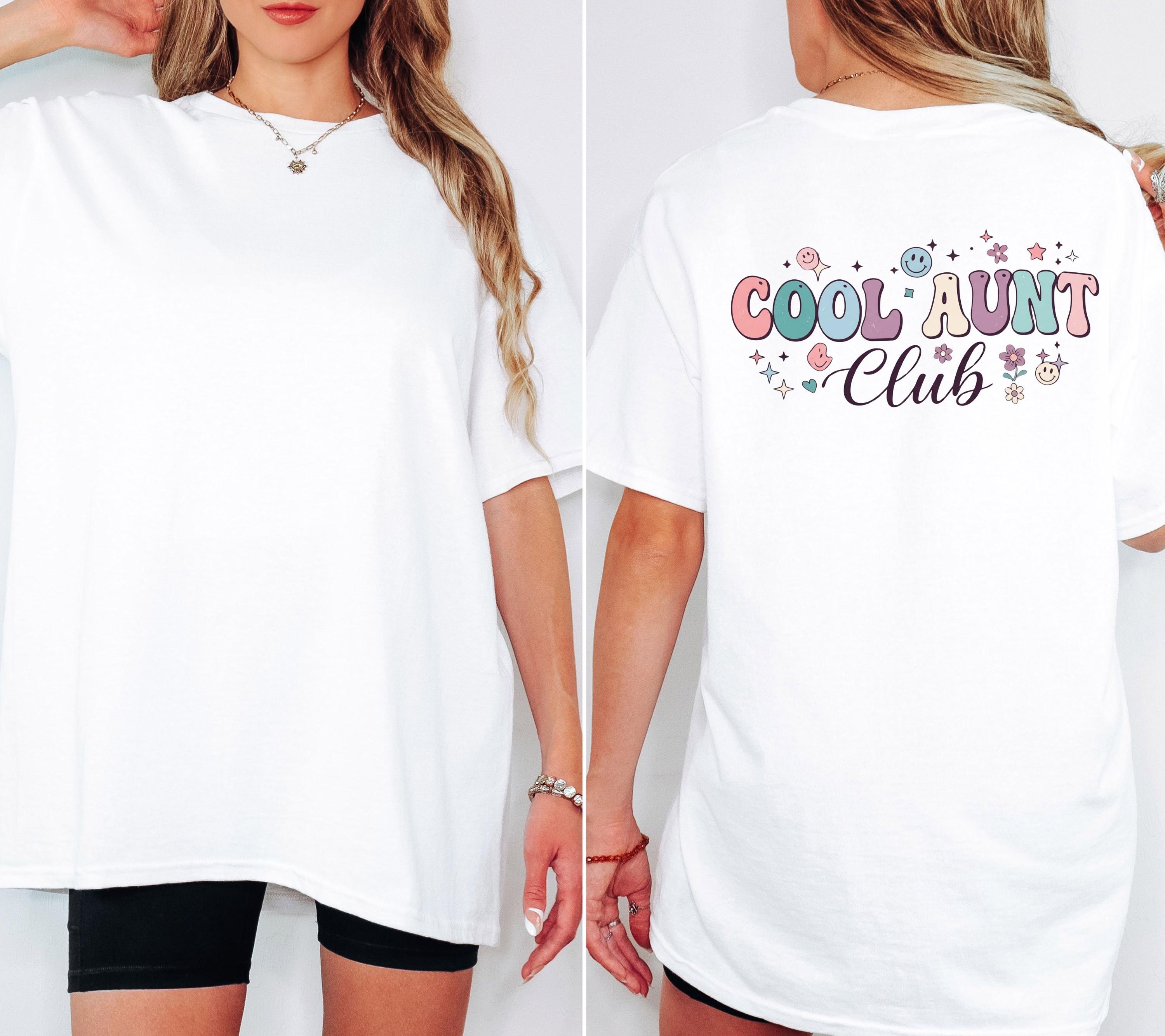 Cool Aunt Club Shirt, Geschenk für Tante, Tante Tshirt, Du wirst Tante, Schwangerschaft verkünden, Geschenk Schwester, Auntie Shirt, Patin
