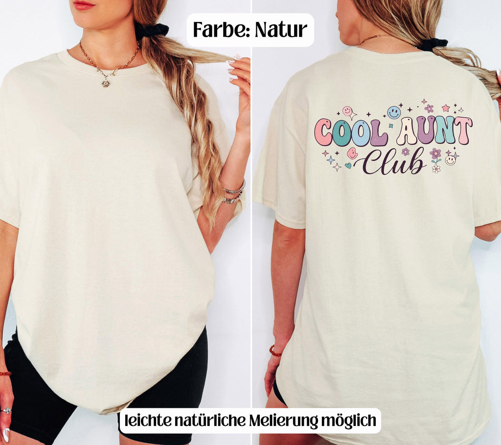 Cool Aunt Club Shirt, Geschenk für Tante, Tante Tshirt, Du wirst Tante, Schwangerschaft verkünden, Geschenk Schwester, Auntie Shirt, Patin