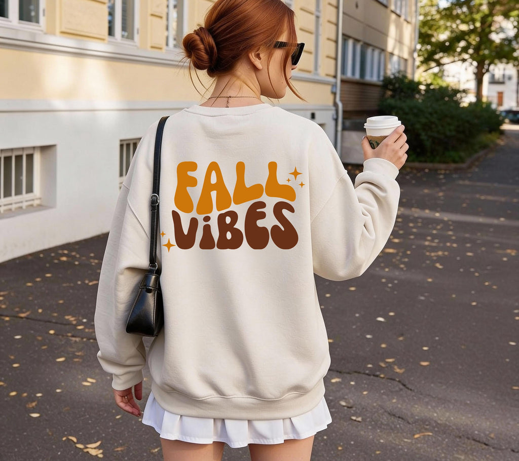 Herbst Pullover, Fall Vibes, Damen Mode Herbst, Gemütlicher Pulli Autumn, braun, Bücher, Sweatshirt herbstlich, Oversize, Geschenkidee, Cozy