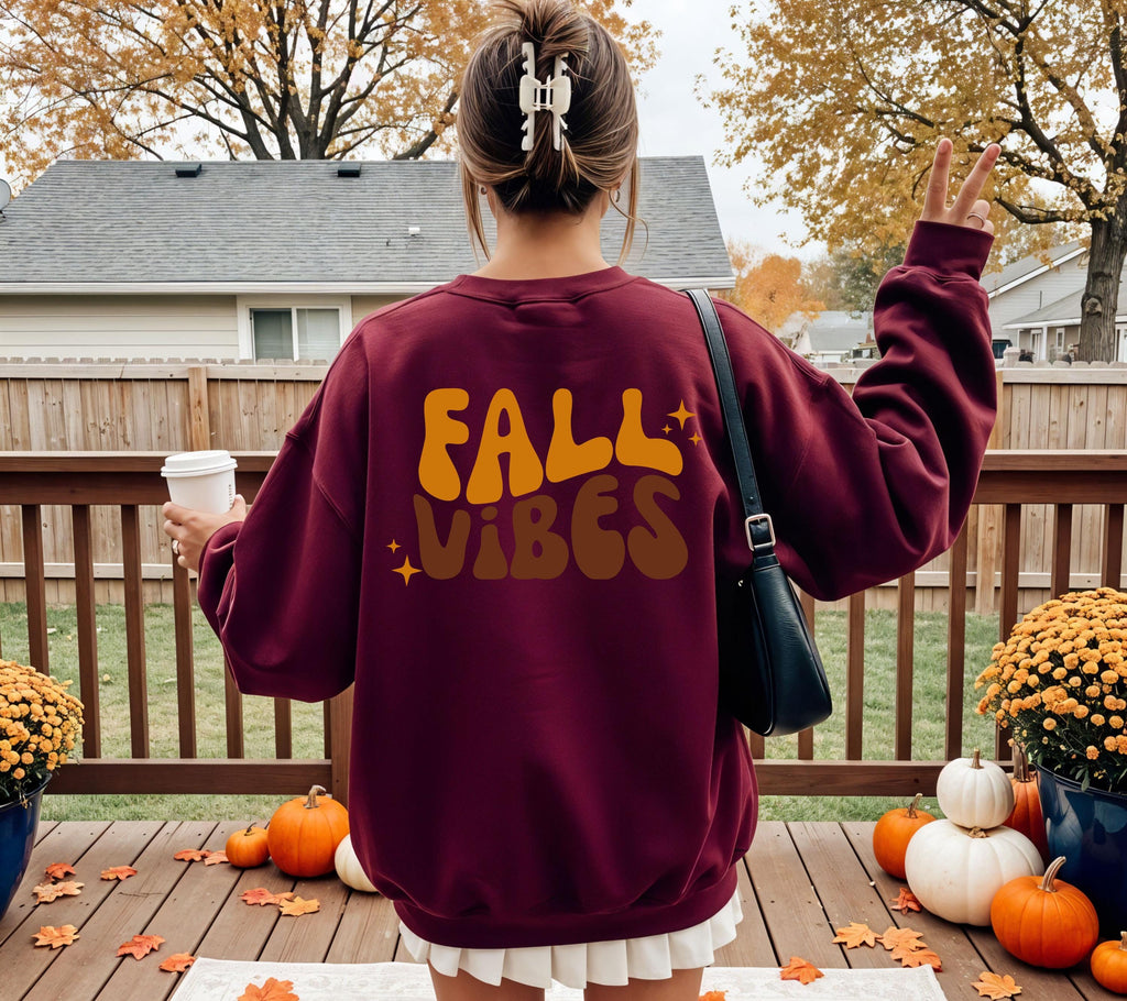 Herbst Pullover, Fall Vibes, Damen Mode Herbst, Gemütlicher Pulli Autumn, braun, Bücher, Sweatshirt herbstlich, Oversize, Geschenkidee, Cozy