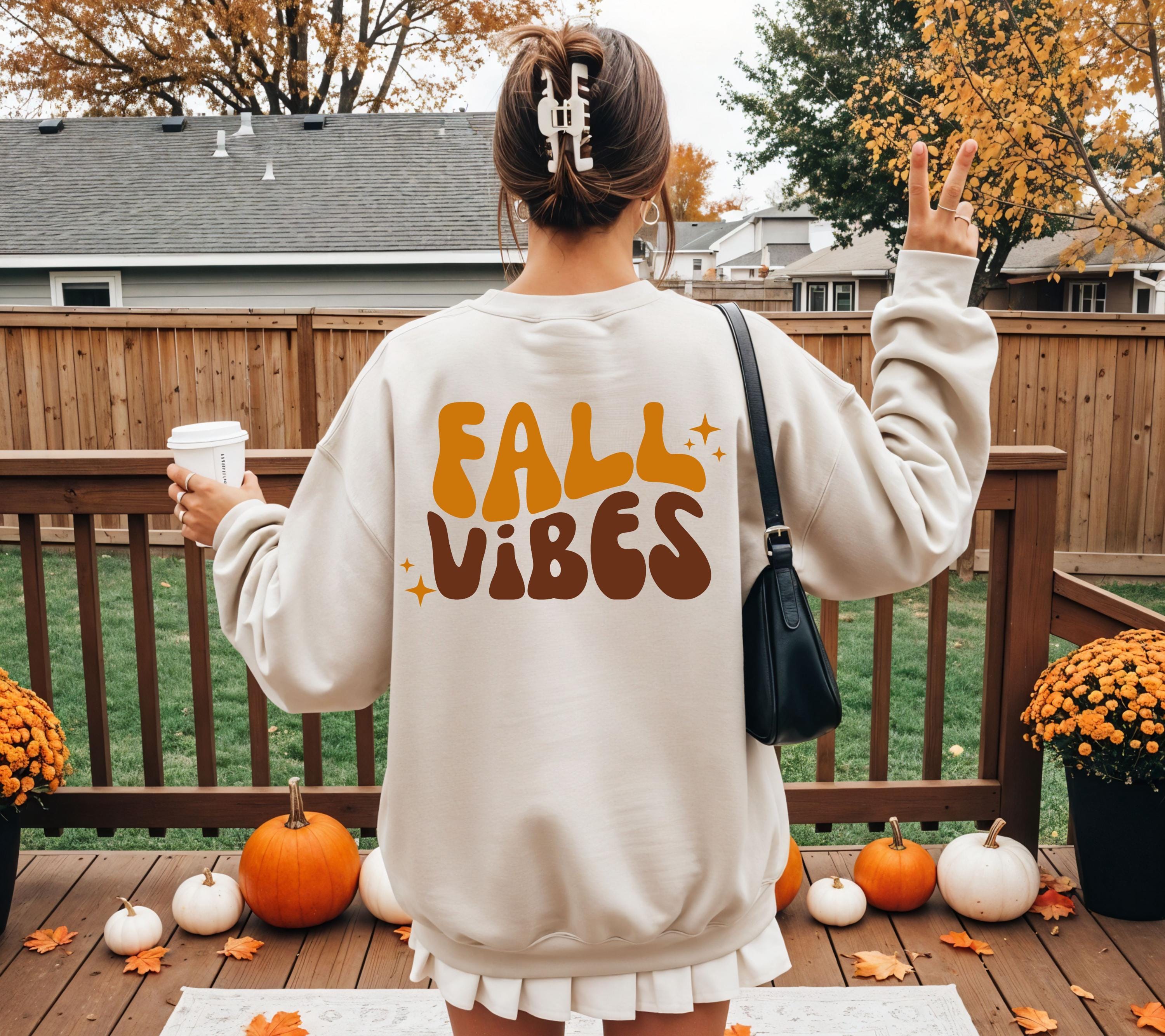 Herbst Pullover, Fall Vibes, Damen Mode Herbst, Gemütlicher Pulli Autumn, braun, Bücher, Sweatshirt herbstlich, Oversize, Geschenkidee, Cozy