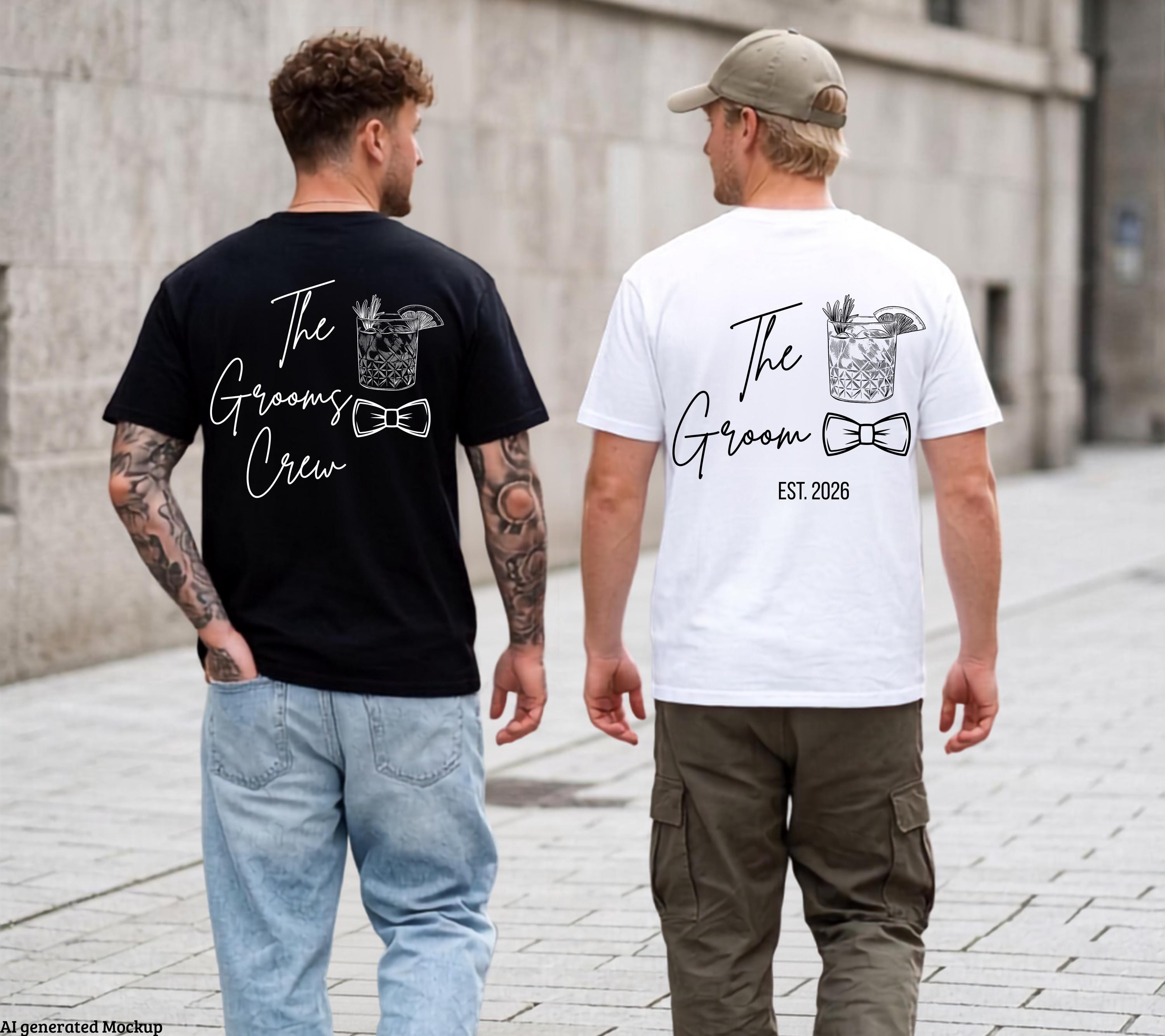 Bräutigam Shirt, JGA Shirt Männer, Herren Shirts, Junggesellenabschied, Team, Crew, Groom, Gruppenshirt, lustiges JGA Shirt, JGA Herren