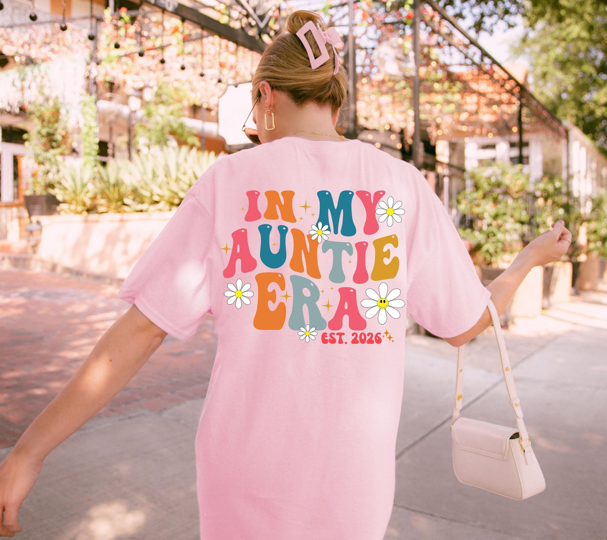 In My Auntie Era Shirt, Geschenk für Tante, Tante Tshirt, Du wirst Tante, Schwangerschaft verkünden, Geschenk Schwester, Auntie Shirt, Patin