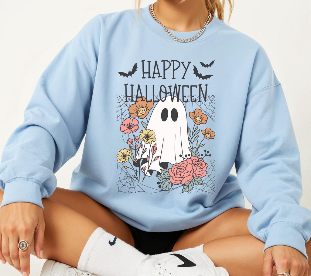 Herbst Pullover, Halloween, Damen Mode Herbst, Gemütlicher Pulli Autumn, braun, Sweatshirt herbstlich, Oversize, Geschenkidee, Gruselig