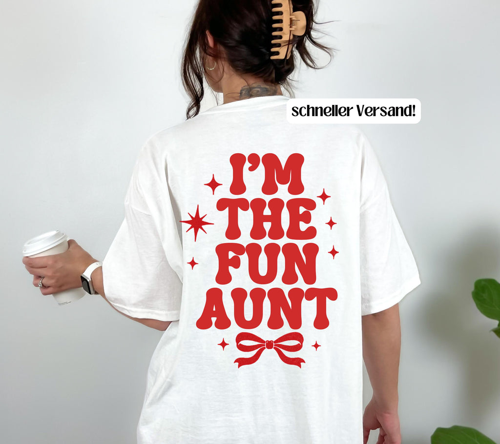 Patentante fragen, Geschenk für Tante, Tante Tshirt, Du wirst Tante, Schwangerschaft verkünden, Geschenk Schwester, Auntie Shirt, Patin, Fun