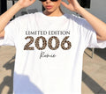 20. Geburtstag, Personalisiertes Geschenk, Geburtstagsshirt, Birthday Shirt, 20, Zwanzig, Freundin, Schwester, Tochter, Leo, 2006, Limited