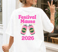 Festival Outfit Damen, Festival Shirt, Lustig, Gruppe, Frauen, Party TShirt, Bier, Freunde, Partnerlook, Gruppenreise, Merch, Kleidung, Maus