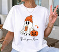 Halloween Shirt Damen – Lustiges Halloween T-Shirt, Pumpkin Spice Outfit, Spooky Shirt, Not Your Boo, Halloween Outfit, Herbst Shirt, orange