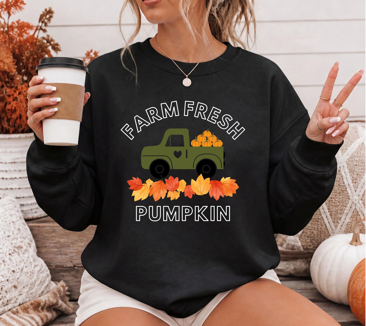 Herbst Pullover, Damen Mode Herbst, Gemütlicher Pulli, braun, Sweatshirt Kürbis, Oversized, Geschenkidee, Herbstlicher Hoodie, Frauen, süß