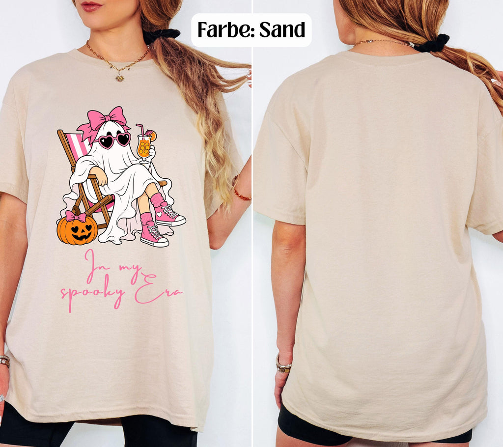 Halloween Shirt Damen – In My Spooky Era, Lustiges Halloween Outfit, Spooky Shirt, Halloween TShirt, Halloween Outfit, Herbst T-Shirt, pink