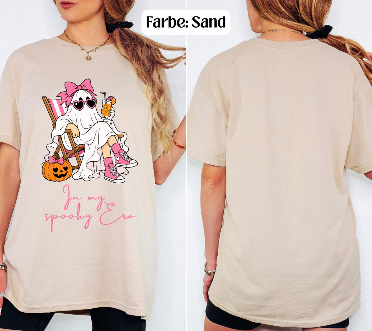 Halloween Shirt Damen – In My Spooky Era, Lustiges Halloween Outfit, Spooky Shirt, Halloween TShirt, Halloween Outfit, Herbst T-Shirt, pink