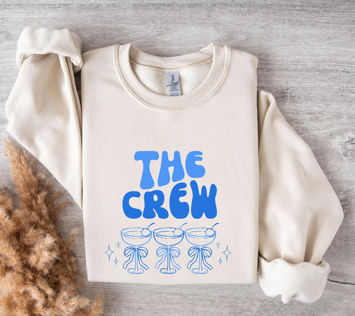 Braut Pullover, Bride Sweater, blau, JGA Pulli, Team Braut, Crew, Junggesellenabschied, Hochzeit, Geschenk, JGA Frauen, Gruppe, Frauen