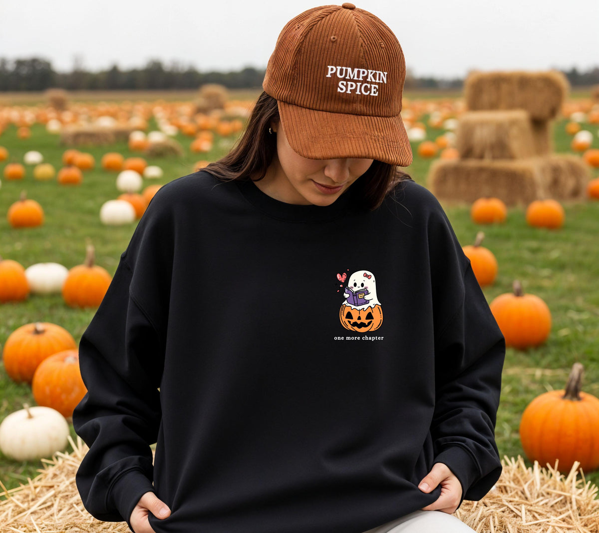 Halloween Pullover für Bücherliebhaber, Gespenst Lesen Shirt, Geschenk für Buchliebhaber, Bücherwurm Pullover, Book Lover Sweater, Hoodie
