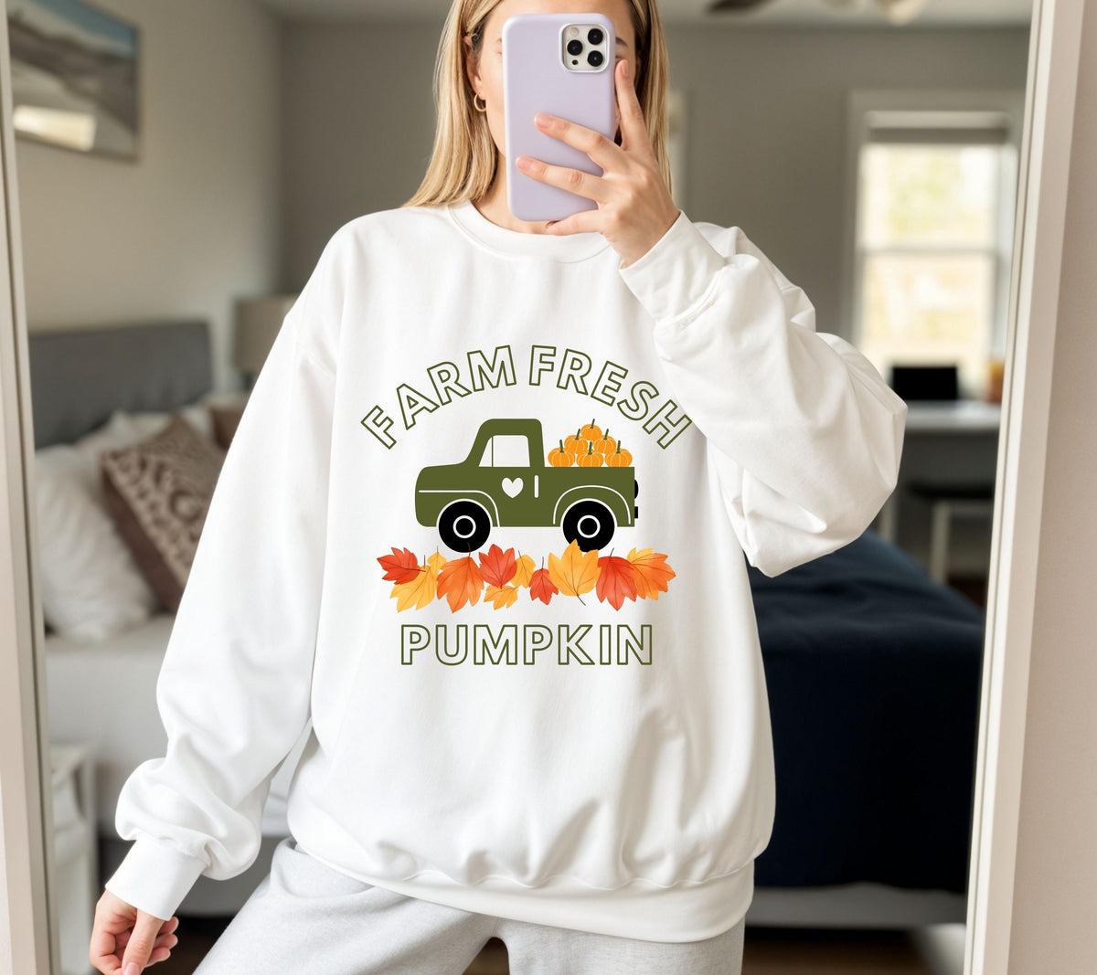 Herbst Pullover, Damen Mode Herbst, Gemütlicher Pulli, braun, Sweatshirt Kürbis, Oversized, Geschenkidee, Herbstlicher Hoodie, Frauen, süß