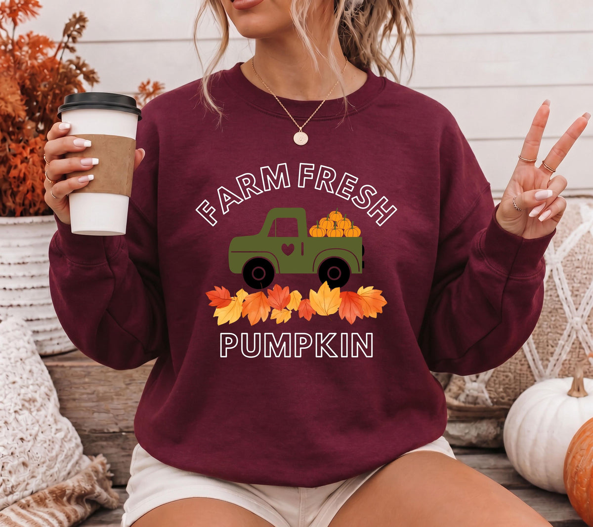 Herbst Pullover, Damen Mode Herbst, Gemütlicher Pulli, braun, Sweatshirt Kürbis, Oversized, Geschenkidee, Herbstlicher Hoodie, Frauen, süß