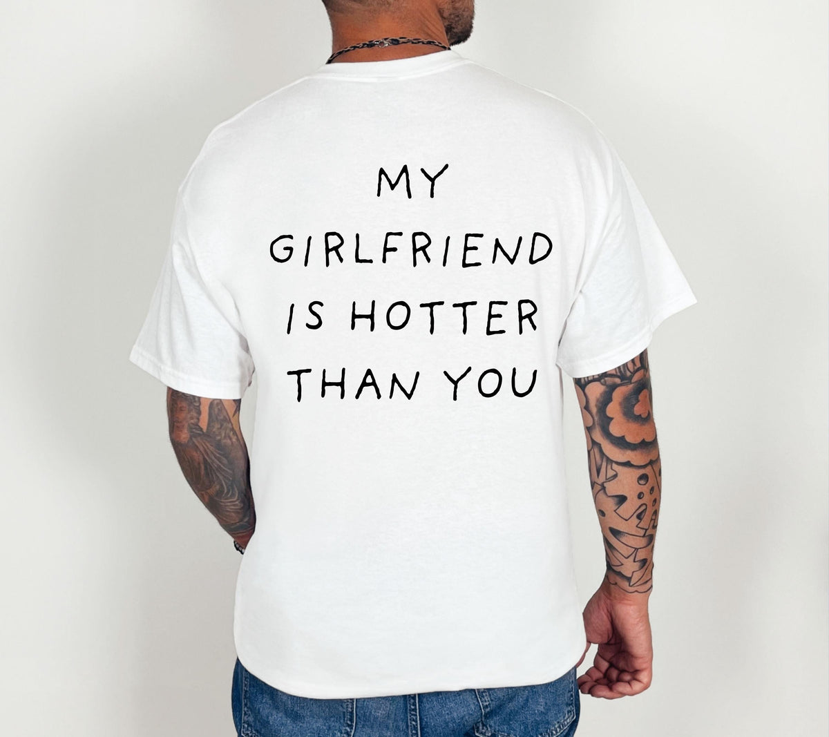 Malle Shirt Herren, Lustiges T-Shirt für Männer, Geschenk für Freund, Ballermann Shirt, Backprint Shirt Herren, Weihnachtsgeschenk Partner