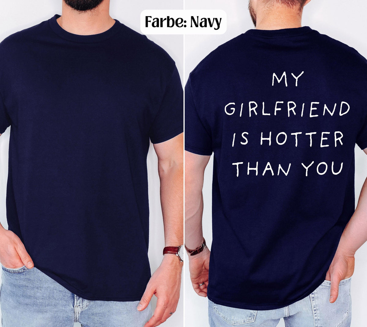 Malle Shirt Herren, Lustiges T-Shirt für Männer, Geschenk für Freund, Ballermann Shirt, Backprint Shirt Herren, Weihnachtsgeschenk Partner