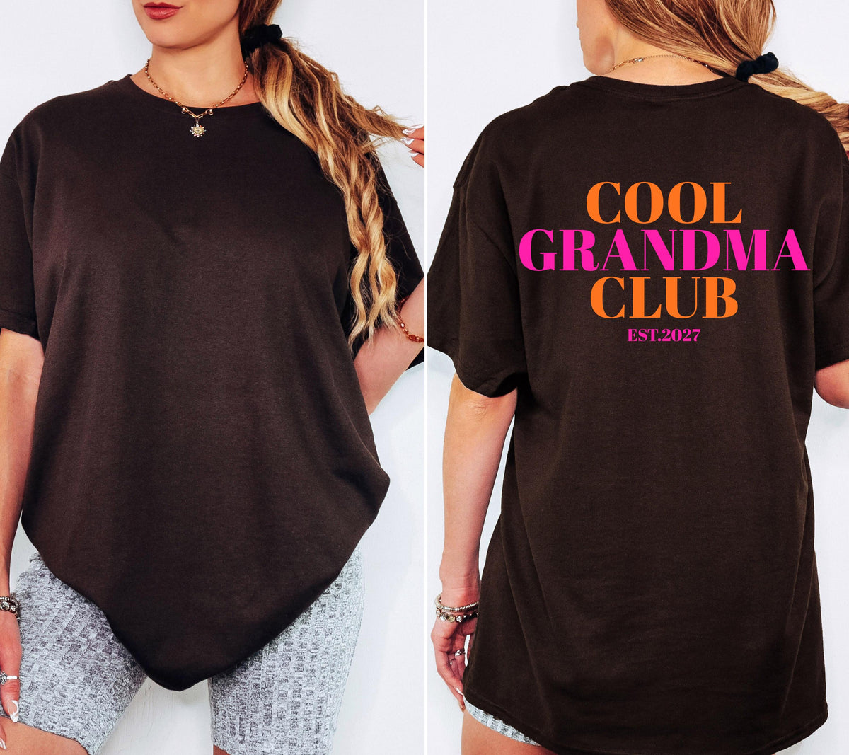 Du wirst Oma, Cool Grandma Club, Oma Shirt, Geschenk für Oma, Schwangerschaft verkünden, Geschenk Omi, Baby Ankündigung, Oma TShirt, T-Shirt
