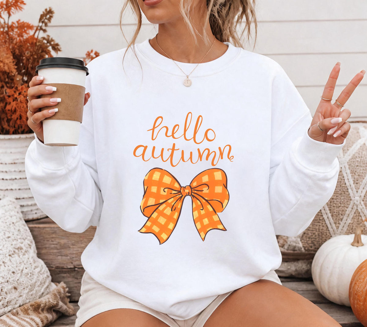 Herbst Pullover, Pumpkin, Damen Mode Winter, Gemütlicher Pulli, braun, Bücher, Sweatshirt herbstlich, Schleife, Oversize, Geschenkidee, Cozy