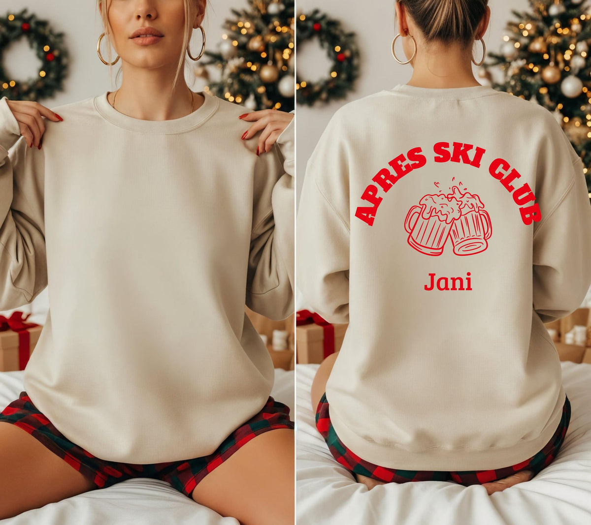Apres Ski Pullover, Apres Ski Club Sweatshirt, Geschenk für Skifahrer, Winterurlaub, Après Ski Outfit, Hoodie, Party, Skiurlaub, Damen