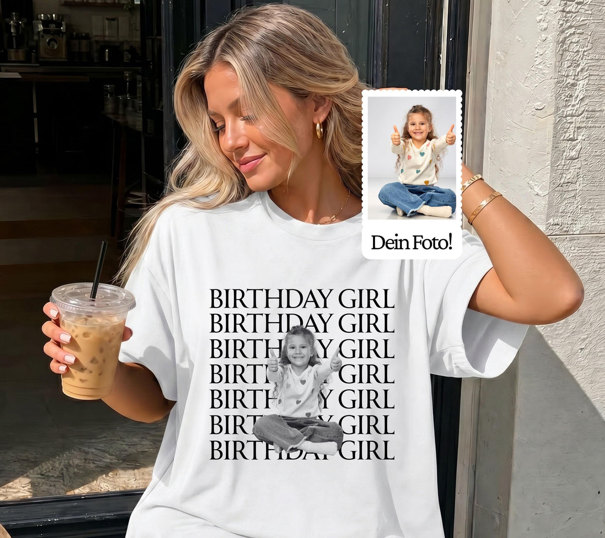 Geburtstagsshirt, personalisiertes Geschenk zum 30. Geburtstag, Foto TShirt, Foto Geschenk, Geschenkidee Geburtstag, Geburtstagsgeschenk 30