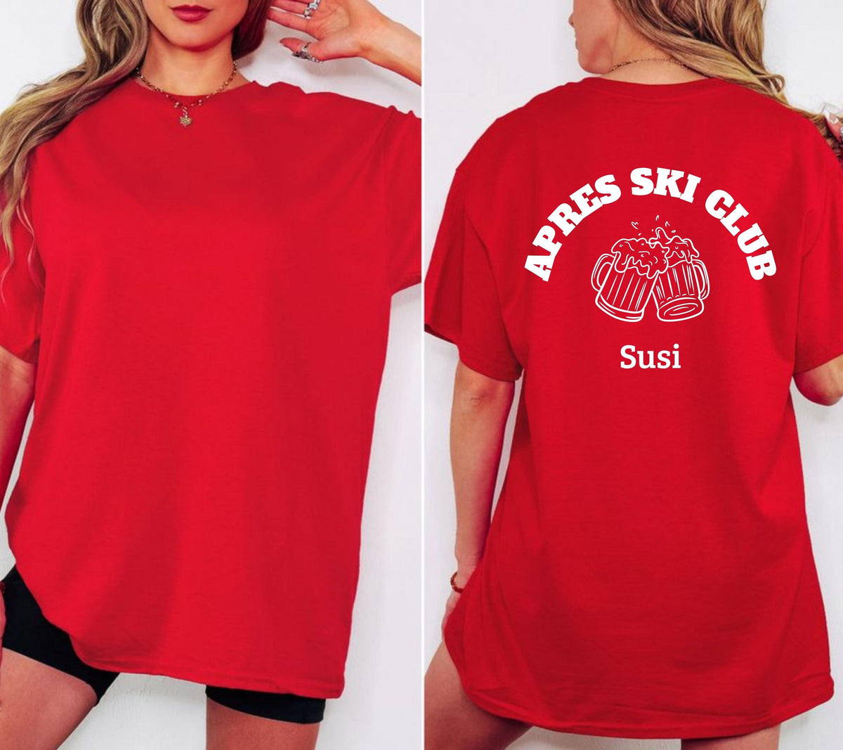 Apres Ski Shirt, Skiurlaub Shirt, Après Ski TShirt, Bier Shirt, personalisiertes Shirt, Ski Party Shirt, Winterurlaub Shirt, Gruppe, Herren