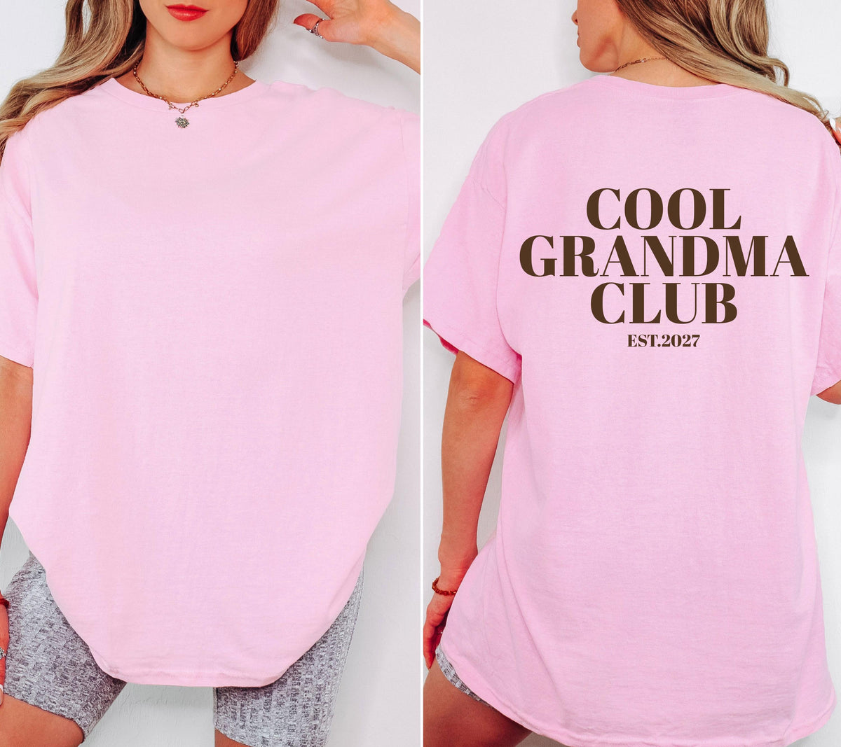 Du wirst Oma, Oma Shirt, Cool Grandma Club, Geschenk für Oma, Schwangerschaft verkünden, Geschenk Omi, Baby Ankündigung, Oma TShirt, T-Shirt