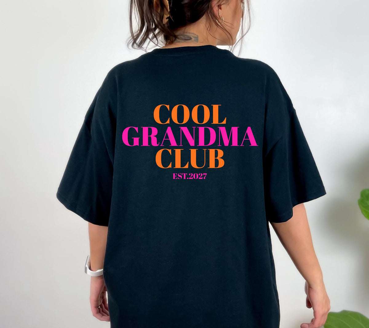Du wirst Oma, Cool Grandma Club, Oma Shirt, Geschenk für Oma, Schwangerschaft verkünden, Geschenk Omi, Baby Ankündigung, Oma TShirt, T-Shirt