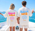 Malle Shirt Damen und Herren, Malle Shirts, Malle Girls & Boys, personalisiert mit Name, Mallorca Shirts, Bier Shirt, Gruppenshirt, Tshirt