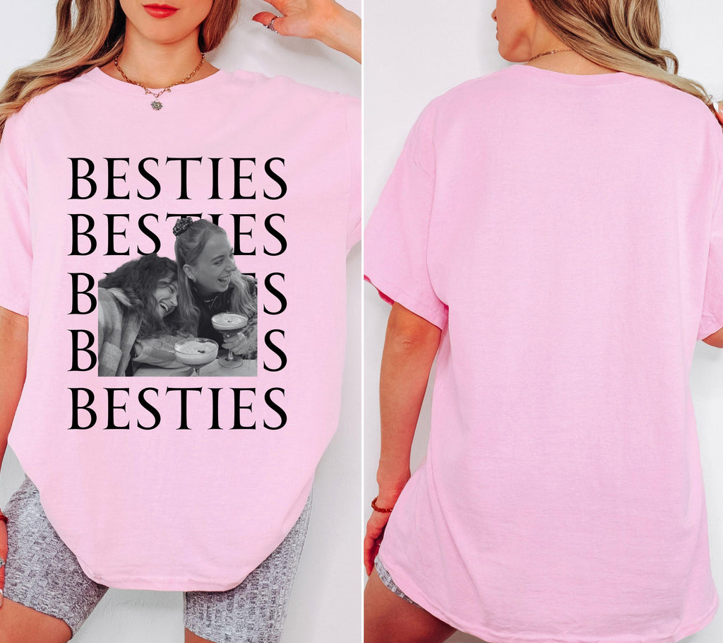 Beste Freundin Shirt, Bestie Shirt mit Foto, Geschenk Freundin, Freundinnen, BFF, Best Friends Outfit, Freundschaft, T-Shirt Damen, Frauen