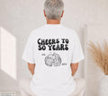 Geschenk 50. Geburtstag Männer, Geburtstags Shirt, personalisiertes 50. Geburtstag Shirt, Geschenkidee fünfzig, Herren, Cheers to 50 years