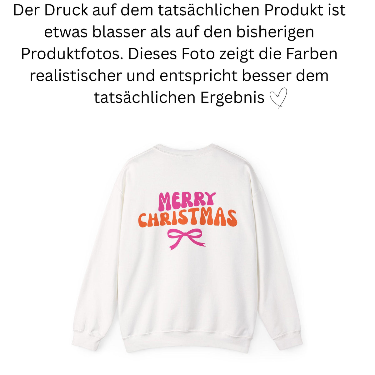 Weihnachtspullover Damen Merry Christmas, Pink Orange Xmas Sweater, Weihnachtspulli Frauen, Geschenk Weihnachten Mama Freundin